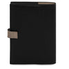 Rear View Of The Black Leather Planner - Weekly Diary
