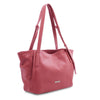 Angled View Of The Pink Shopper Bag