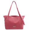 Front View Of The Pink Shopper Bag