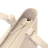 External view of the Genuine Leather Shoulder Bag for Women showing zipper closure.