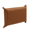 Leather Valet Tray in premium leather, perfect for organizing keys, coins, and personal items.