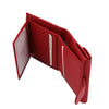 Features View Of The Lipstick Red Leather Womens Wallet