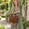 Olimpia Leather Tote Bag