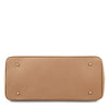 Underneath View Of The Champagne Leather Womens Handbag