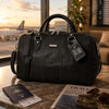 Lisbona Leather Travel Bag Small