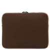 Luxury Soft Leather Tablet Case in rich dark brown, designed for style and protection for your tablet.
