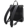 Rear View Of The Black Mens Backpack