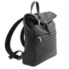 Angled View Of The Black Mens Backpack
