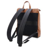 Rear View Of The Cognac Mens Backpack