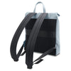 Rear View Of The Light Blue Mens Backpack