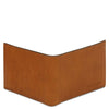 Mens Trifold Leather Wallet crafted from premium matte full-grain leather, showcasing its elegant design.