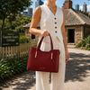Olimpia Genuine Leather Tote Handbag