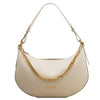 Front View Of The Beige Over The Shoulder Bag