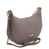 Angled View Of The Grey Over The Shoulder Bag