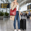 Convertible Bag showcased at the airport, perfect for travel as a stylish handbag or backpack.
