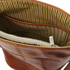 Internal Pocket View Of The Honey Shoulder Handbag