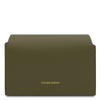 Rear View Of The Forest Green Shoulder Bag For Ladies