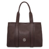 Front View Of The Chocolate Shoulder Bags For Women