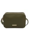Front View Of The Forest Green Small Shoulder Bag