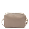 Rear View Of The Light Taupe Small Shoulder Bag