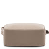Underneath View Of The Light Taupe Small Shoulder Bag