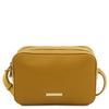 Front View Of The Mustard Small Shoulder Bag