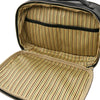 Open Compartment View Of The Black Toiletry Bag