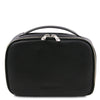Front View Of The Black Toiletry Bag