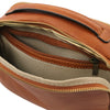 Zip Pocket View Of The Natural Toiletry Bag