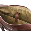 Internal Compartment View Of The Coffee Business Laptop Bag