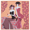 Front View Of The Pink Two Ladies and Flowers - 6 pack