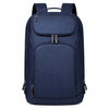 Laptop Backpack Australia - durable navy Oxford travel backpack with multiple compartments for modern professionals.