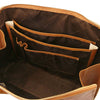 Internal Pocket View Of The Natural Women's Business Bag
