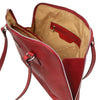 Opening View Of The Red Women's Business Bag
