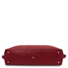 Underneath View Of The Red Women's Business Bag