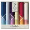 Front View Of The Womens Handkerchief Plain Stripe 6 Pack
