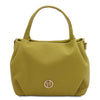 Front View Of The Green Womens Bag