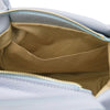 Internal Pocket  View Of The Light Blue Womens Bag