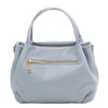 Rear View Of The Light Blue Womens Bag