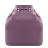 Rear View Of The Lilac Womens Bucket Bag