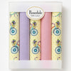 Front View Of The Womens Cotton Handkerchiefs - 5 Pack