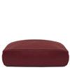 Underneath View Of The Bordeaux Womens Leather Backpack