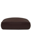 Underneath View Of The Chocolate Womens Leather Backpack