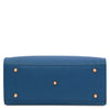 Underneath View Of The Denim Womens Leather Tote