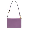 Rear View Of The Lilac Womens Leather Tote Handbag