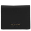 Womens Leather Wallet, crafted from pebbled leather with secure snap closure and stylish organization.