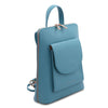 Angled View Of The Azure Womens Small Backpack