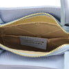 Internal Pocket View Of The Light Blue Womens Tote