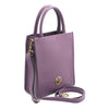 Angled View Of The Lilac Womens Tote