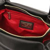 Internal Zip Pocket  View Of The Black  Womens Bag